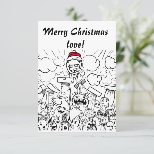  flink dankeskarte (Stehend Vorderseite)