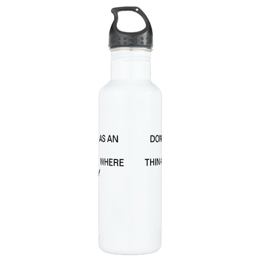 flink edelstahlflasche (Rückseite)