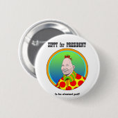 Flink für Präsidenten! Button (Vorne & Hinten)