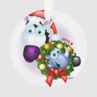 Flinke Gedenkweihnachtsverzierung 2014 Ornament