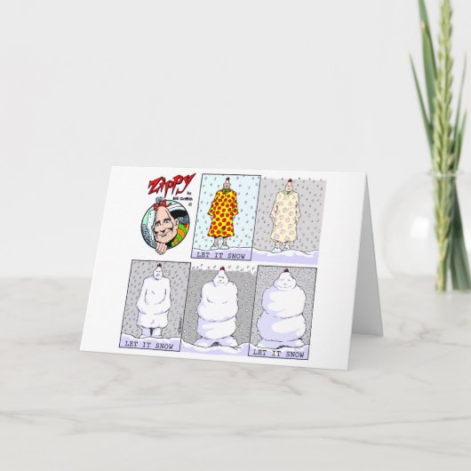 Flinke Weihnachtskarte #2 Feiertagskarte (Vorderseite)