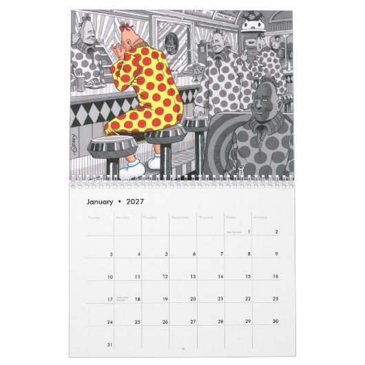 FLINKER Kalender 2008 (Jan 2027)