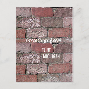 Flint Bricks Postkarte