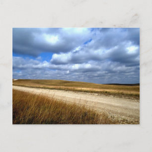 Flint Hill von Kansas Postkarte