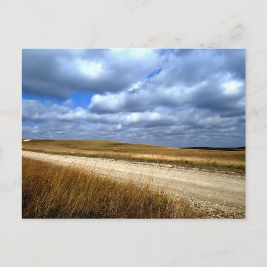 Flint Hill von Kansas Postkarte (Vorderseite)
