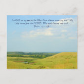 Flint Hills im Sommer Postkarte (Vorderseite)