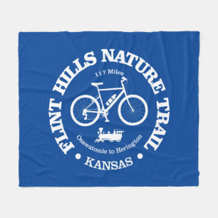 Flint Hills Nature Trail (Radfahren) Fleecedecke