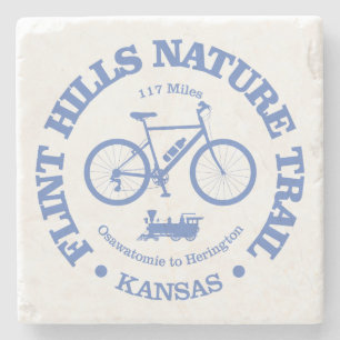 Flint Hills Nature Trail (Radfahren) Steinuntersetzer
