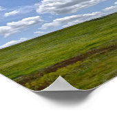 Flint Hills Ranch, Kansas Poster (Ecke)