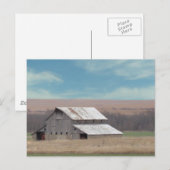 Flint Hills Scheune Postkarte (Vorne/Hinten)