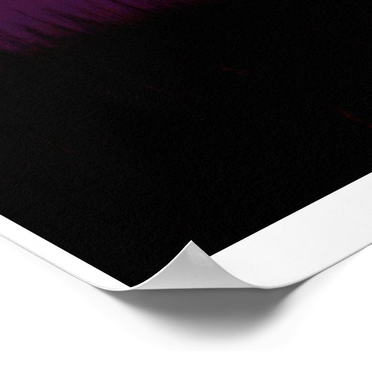 Flint Hills Sunset Poster (Ecke)