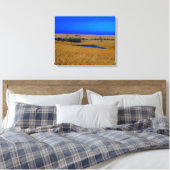 Flint HIlls von Kansas Canvas Print Leinwanddruck (Insitu (Schlafzimmer))