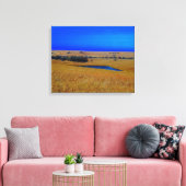 Flint HIlls von Kansas Canvas Print Leinwanddruck (Insitu (Wohnzimmer))
