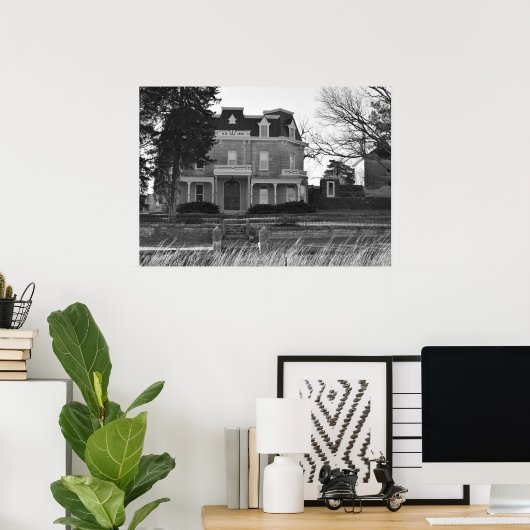 Flint HIlls von Kansas Poster (Heimbüro)