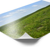 Flint Hills Wildblumen, Kansas Fotodruck (Ecke)