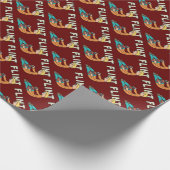 Flint Knapping Geschenkpapier (Ecke)