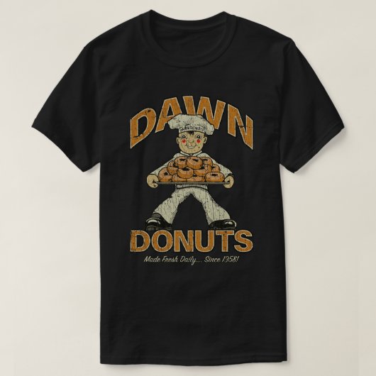 Flint Michigan Dawn Donuts T-Shirt (Design vorne)