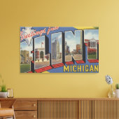 Flint, MichiganLarge Letter ScenesFlint, MI 2 Leinwanddruck (Insitu (Wohnzimmer))