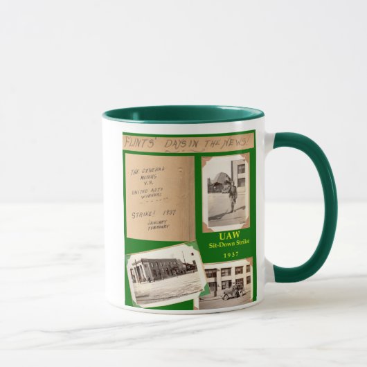 Flint-Sitzstreik Tasse (Rechts)