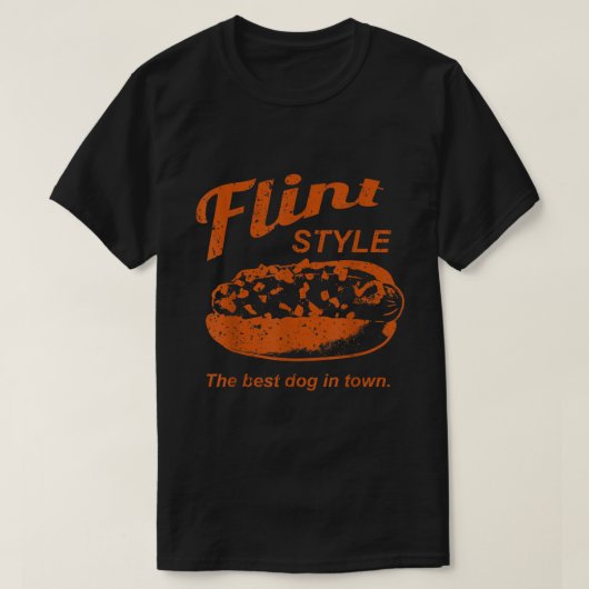 Flint Style Coney Hot Dog T-Shirt (Design vorne)