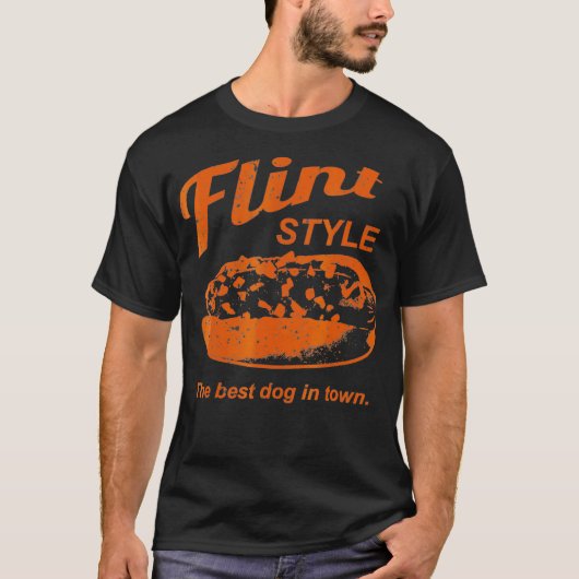 Flint Style Coney Hot Dog T-Shirt (Vorderseite)