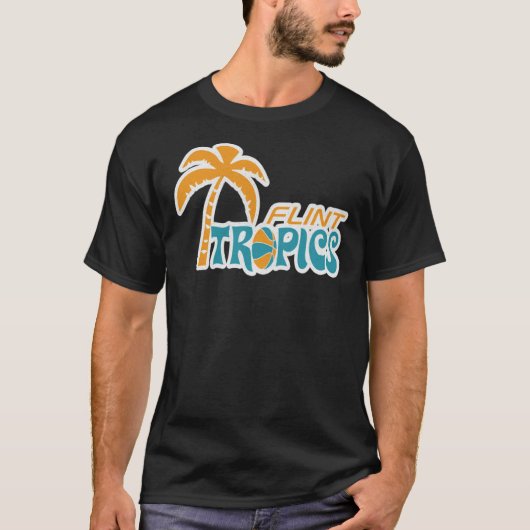 Flint Tropics Retro Essential T - Shirt (Vorderseite)
