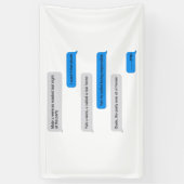 Flinte Textnachricht Banner (Vertikal)