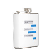 Flinte Textnachricht Flachmann (Rechts)