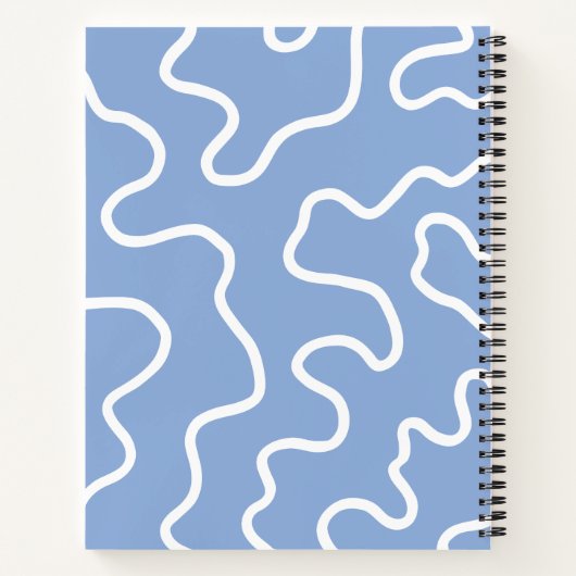 Flintholm-Notebook (blau) Notizblock (Rückseite)