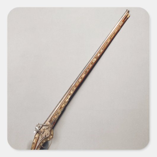 Flintlock Quadratischer Aufkleber (Vorderseite)