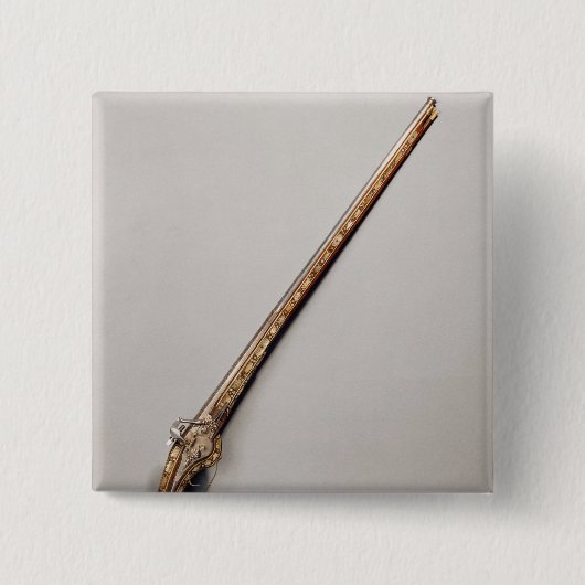 Flintlockgewehr Button (Vorderseite)