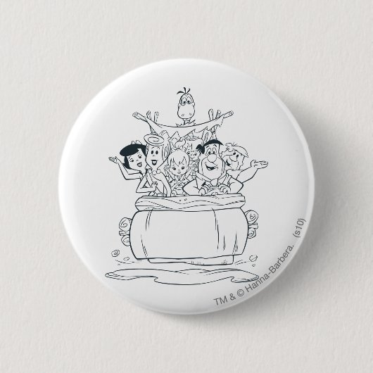 Flintstones Familien1 Button (Vorderseite)