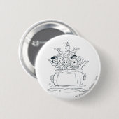 Flintstones Familien1 Button (Vorne & Hinten)