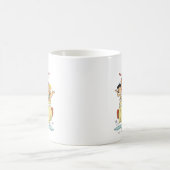 Flintstones Familientreppe Kaffeetasse (Mittel)