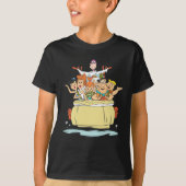 Flintstones Familientreppe T-Shirt (Vorderseite)