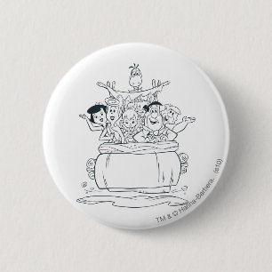 Flintstones Families1 Button