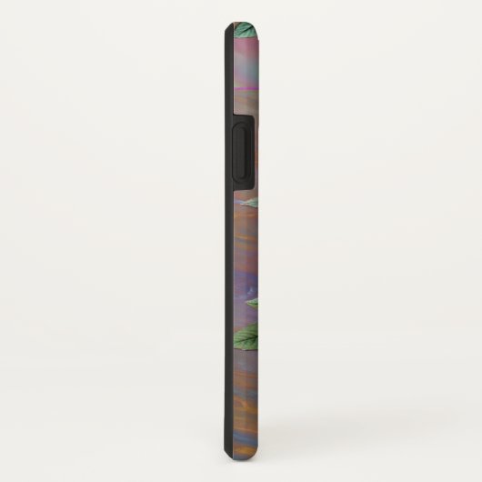 Flintz-Rose Monogram-Elegance Case-Mate iPhone Hülle (Hinten/Rechts)