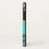 Flintz Rose Monogram Eleganz Case-Mate iPhone Hülle (Hinten/Links)