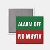 Flip-Alarm Ein-Aus Grün-Rot-Indikator Magnet (Vorderseite/Rückseite)