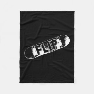 Flip Cool Skateboard Skate Design Skateboarding Sk Fleecedecke