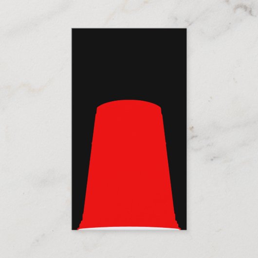 Flip Cup Visitenkarte (Vorderseite)