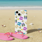 Flip Flops am Strand iPhone Hülle
