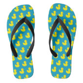Flip Flops aus Gummi Ducky Pattern Badesandalen (Fußbett)