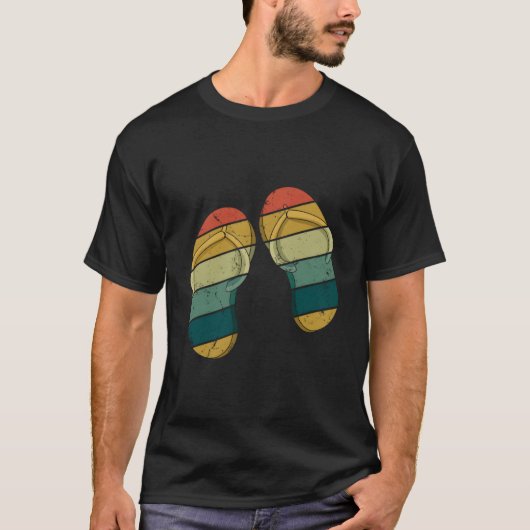 Flip Flops Beach Swim Surfer Hello Summer T-Shirt (Vorderseite)