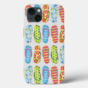 Flip Flops Beach Tropical Whimsical Niedlich Case-Mate iPhone Hülle