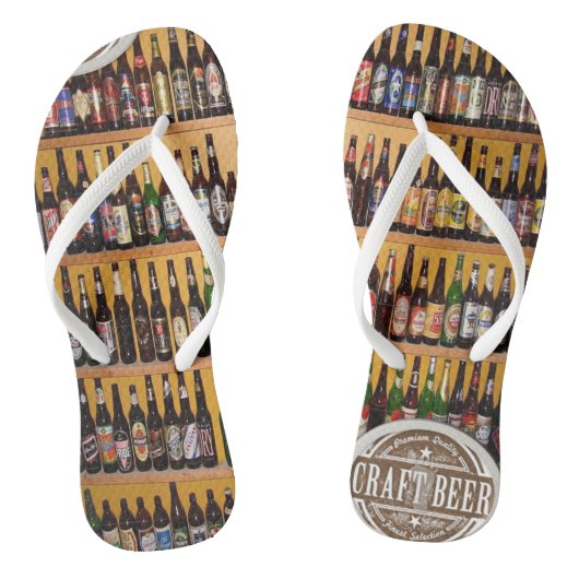 Flip Flops Beer Badesandalen (Fußbett)