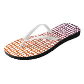 Flip Flops Beige Net Badesandalen (Schrägansicht)