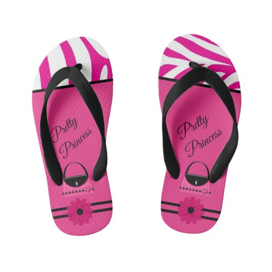 Flip Flops der Kinderausdrucksammlung Kinderbadesandalen (Fußbett)