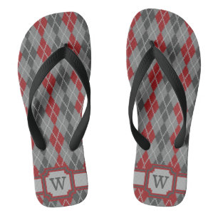Flip Flops der Raute Ashes und Embers Badesandalen