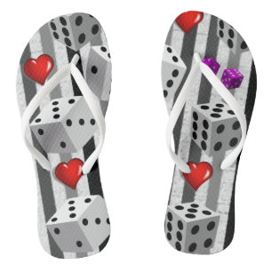Flip Flops Dice Badesandalen